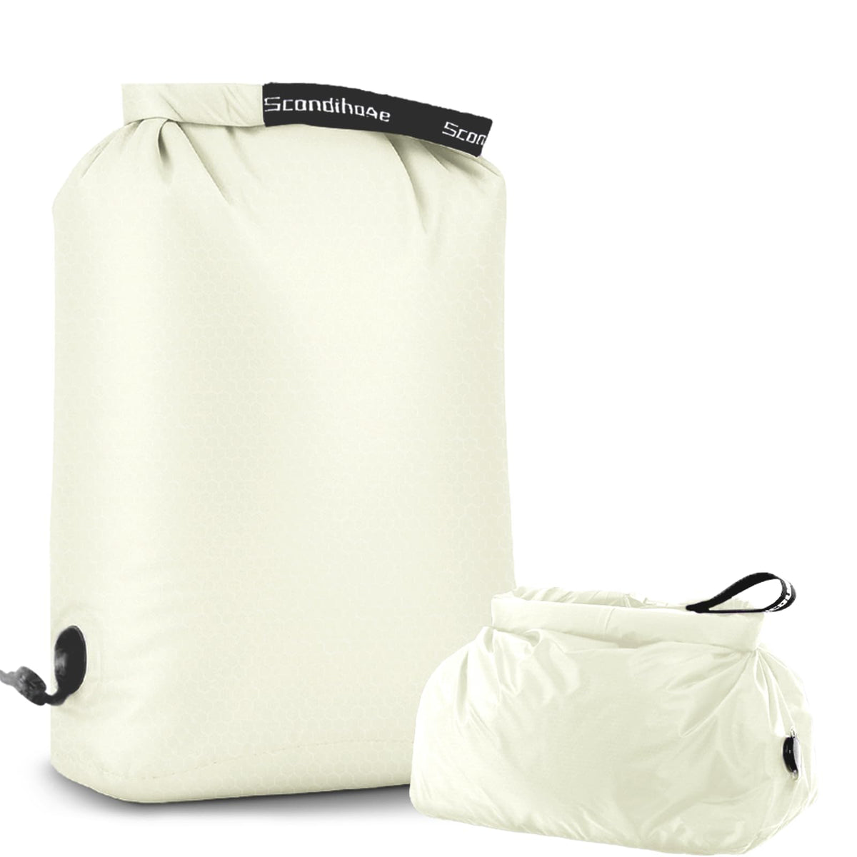 Compression Travel Laundry Bag for Dirty Clothes, Pump-Free Laundry Bag