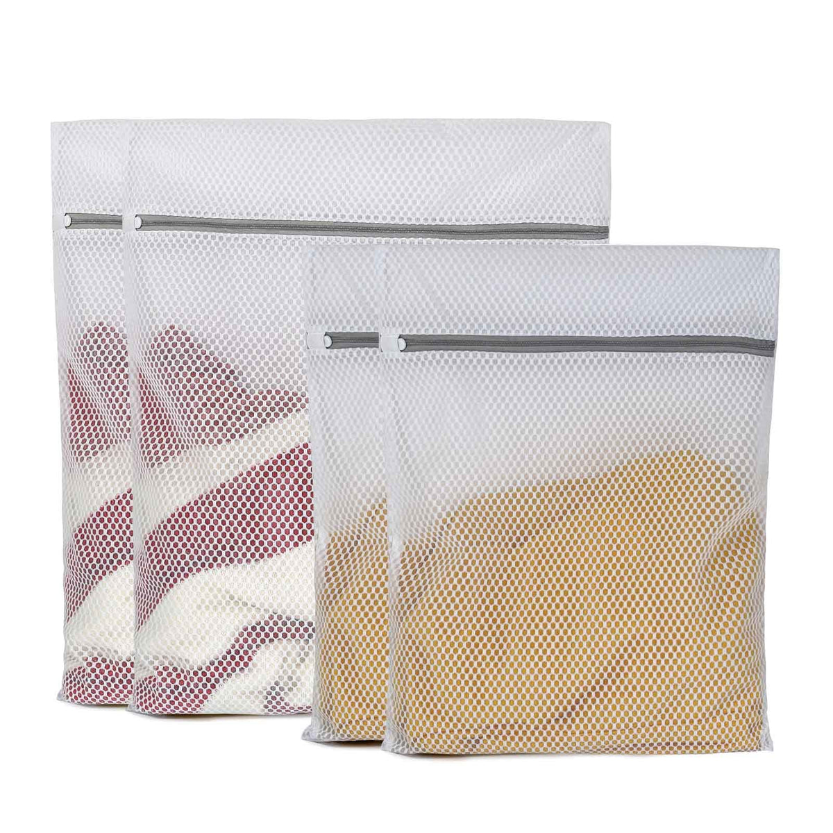 2 XX-Large Honeycomb Delicates Bags for Washing Machine, 24 x 24 Inches lingerie bags for Laundry, Travel Storage Organize Bag for Cotton Clothes,Sheet, Shoes