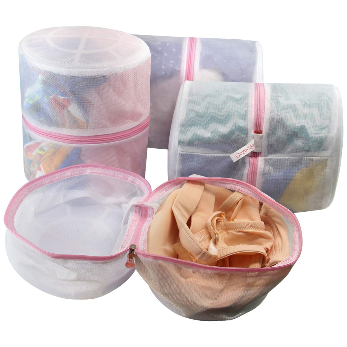 GOGOODA Mesh Laundry Bags for Delicates Durable Protective Wash Bags