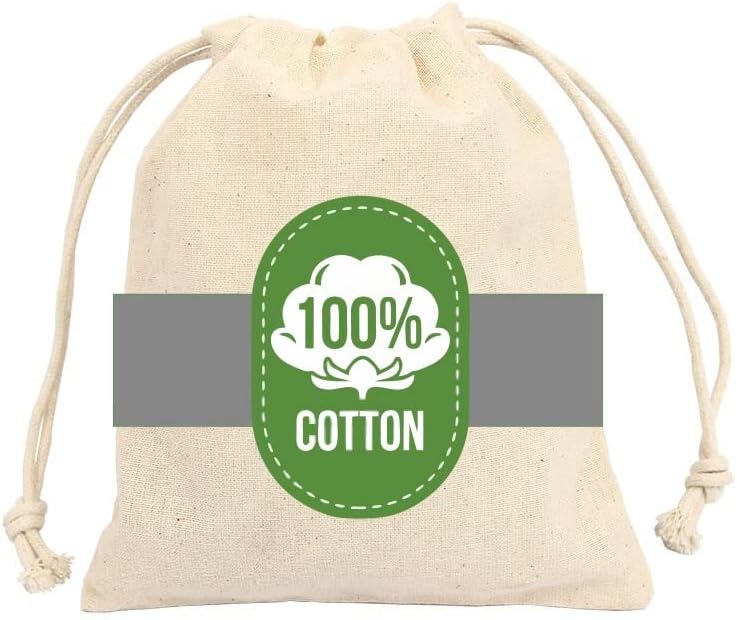 Mayatra's Organic Cotton Laundry Bag For Clothes - Travel Organizer - Eco-friendly 100% Pure Cotton Drawstring Bag - Large Size - Hanging Laundry Bag Foldable and Washable (Pack Of 2)