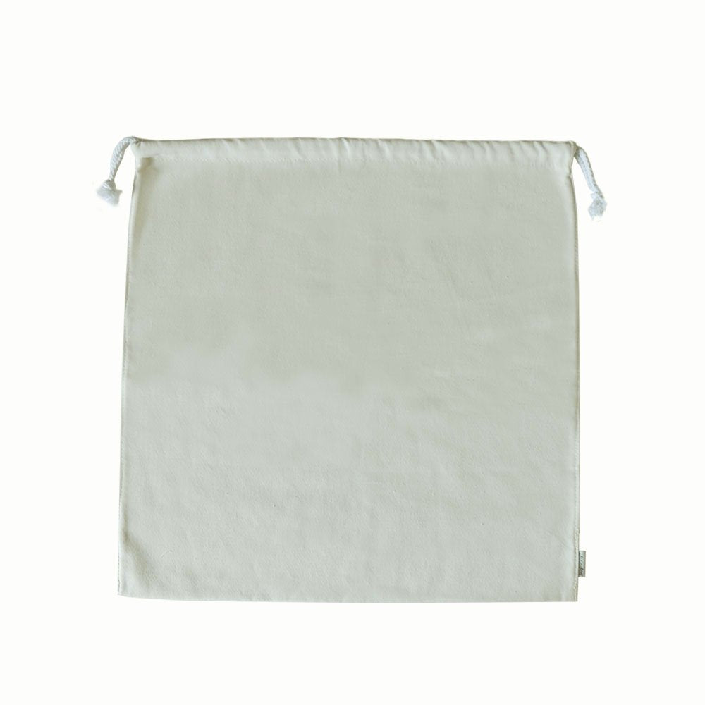 100% Cotton Canvas Travel Laundry Bag, 2-Pack