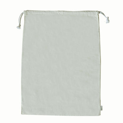100% Cotton Canvas Travel Laundry Bag, 2-Pack