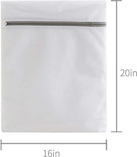Laundry Bags Mesh Wash Bags(4Pcs,16 x 20 Inches),delicate laundry bag for College,Dorm,Storage