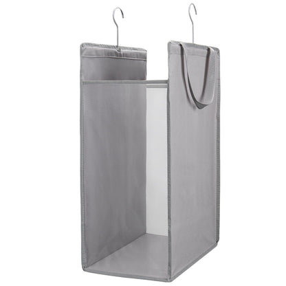FENTEC Hanging Laundry Hamper，2 Pack Grey Hanging Laundry Basket