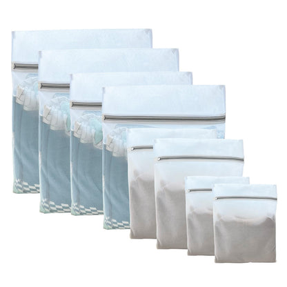 4 Pcs Mesh Laundry Bags for Delicates (2 Large +2 Medium)