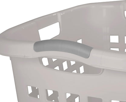 Sterilite Ultra Easy Carry Hamper, Laundry Basket Organizer, 4-Pack