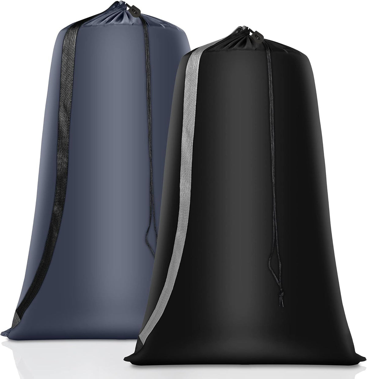 Coomee Heavy Duty Laundry Bag, 2 Pack XL Nylon Laundry Bags with Straps