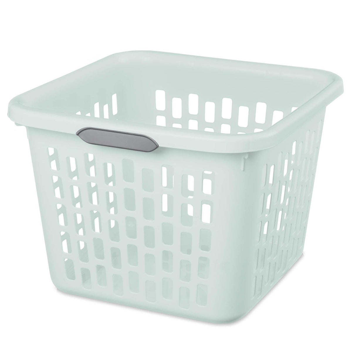 Sterilite Square Laundry Basket, Plastic Clothes Hamper, 6-Pack
