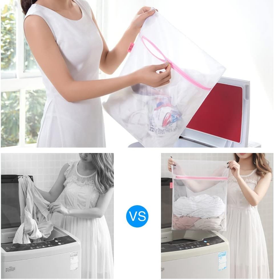 GOGOODA Mesh Laundry Bags for Delicates Durable Protective Wash Bags