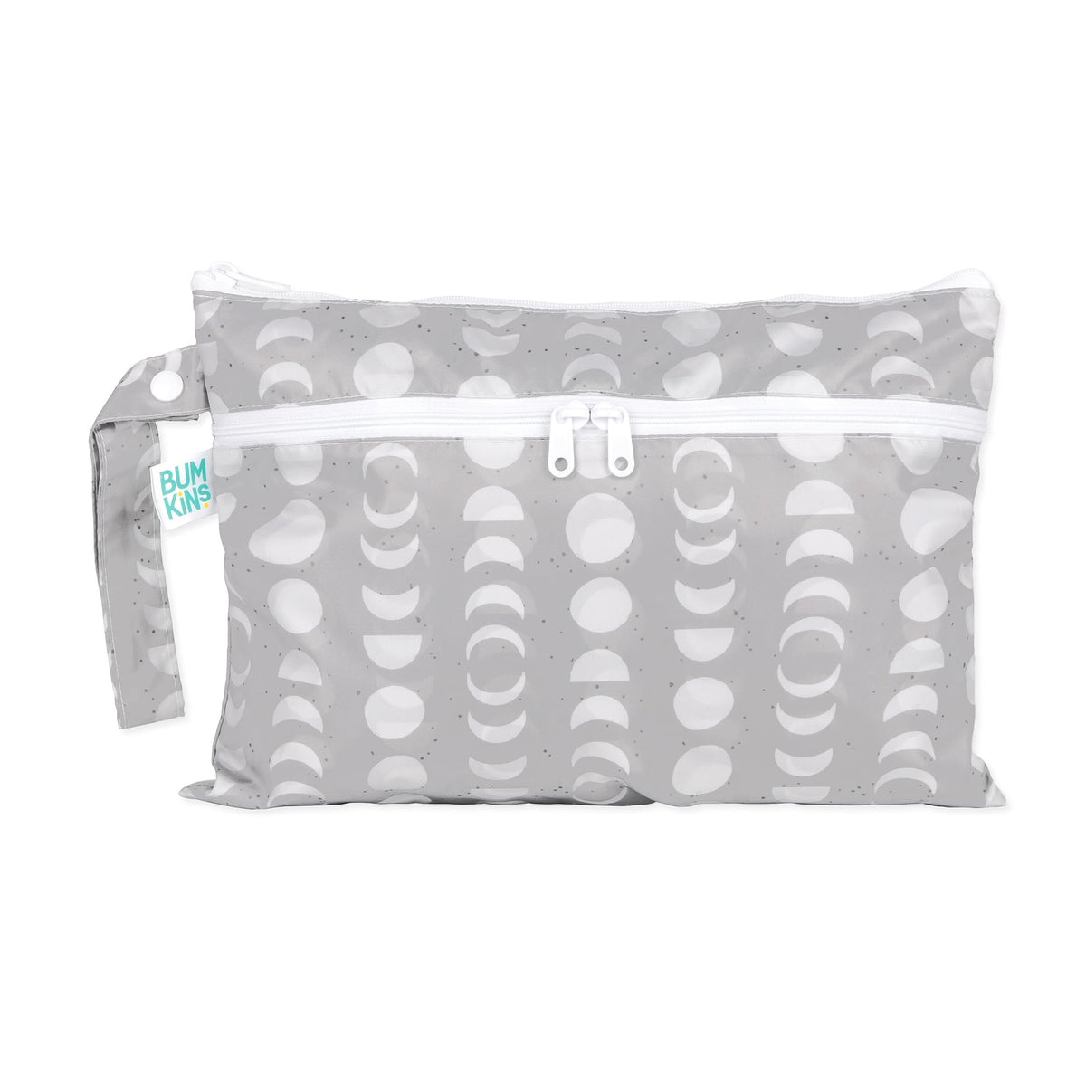 Bumkins Waterproof Hanging Wet Bag Large for Baby, Laundry, Dirty Clothes, Travel, Swim Suit, Cloth Diapers, Pool, Towels, Daycare, Beach, Zip Reusable Bag, Wetdry Vacation Packing, XL Boho Beige