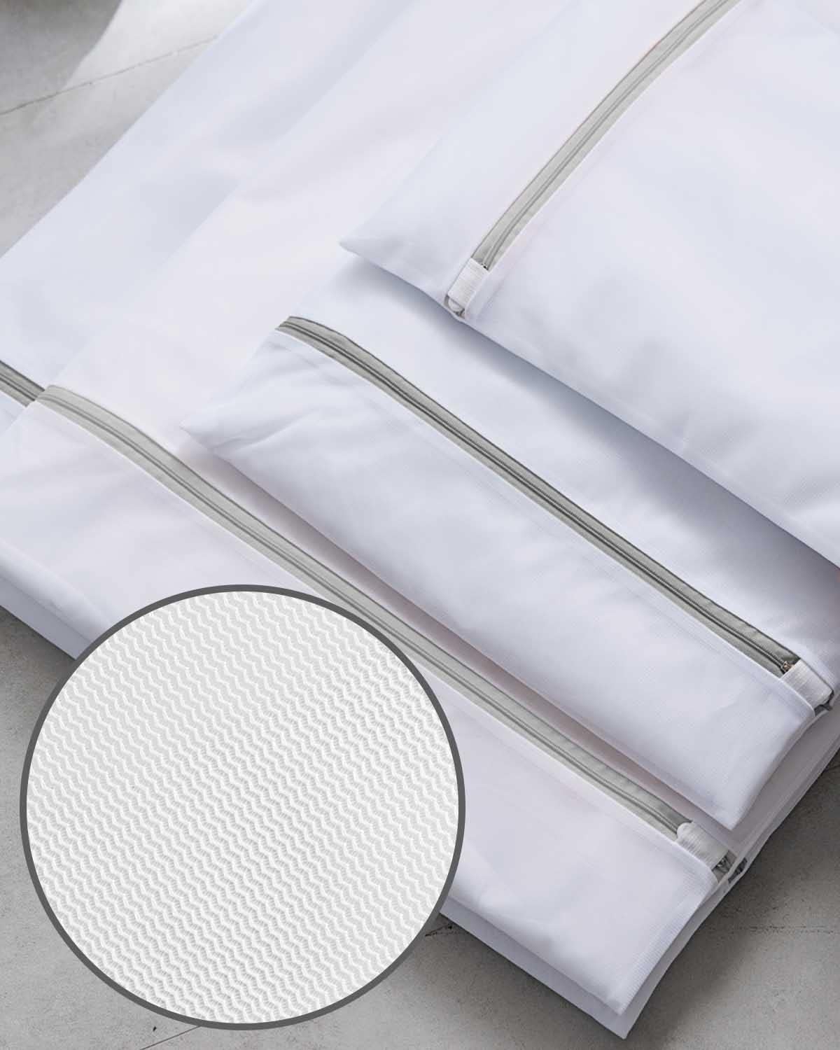 Laundry Bags Mesh Wash Bags(4Pcs,16 x 20 Inches),delicate laundry bag for College,Dorm,Storage