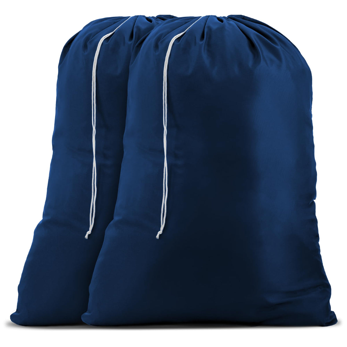 Handy Laundry Bags Nylon Extra Large - Heavy Duty - 2-Pack, Black