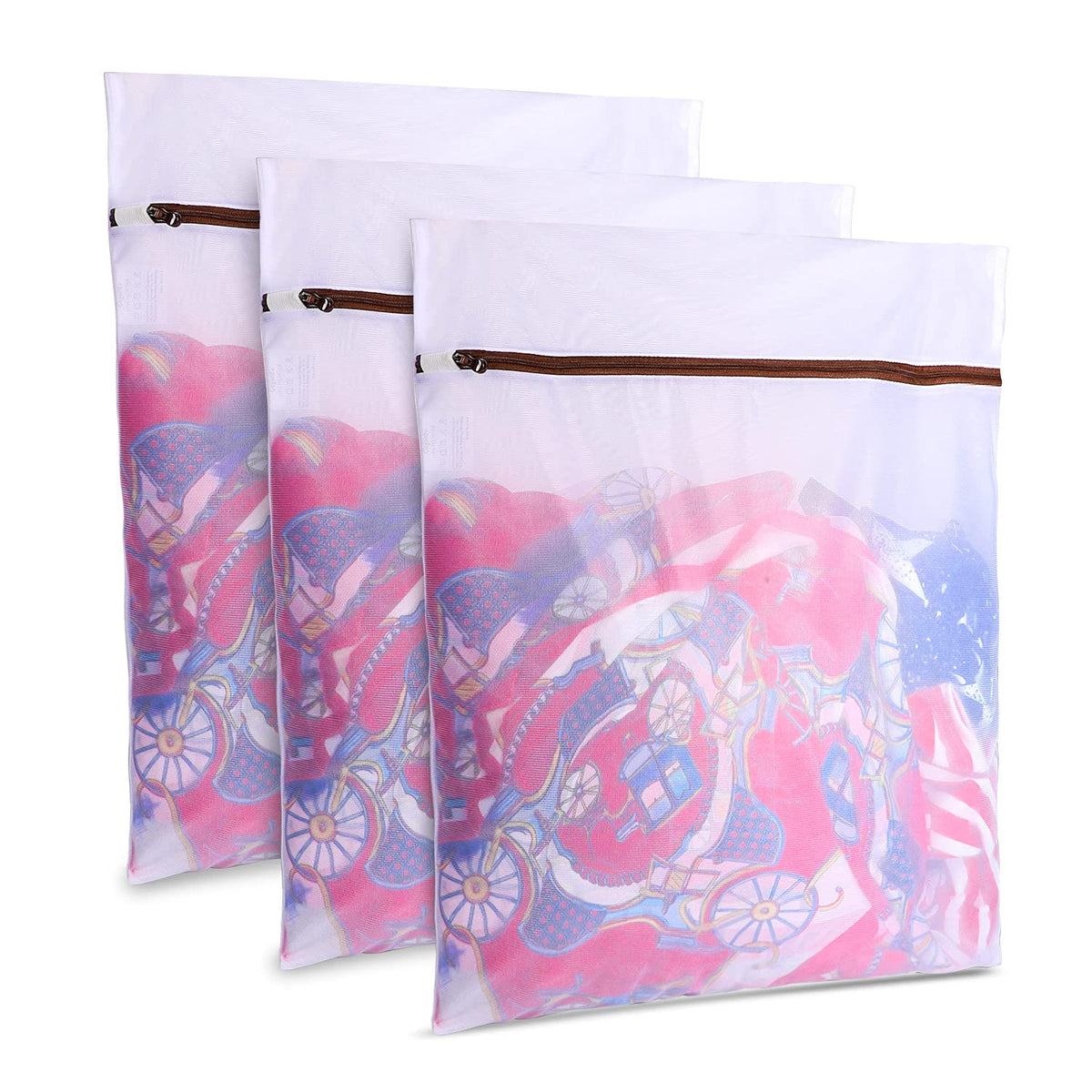 GOGOODA Mesh Laundry Bags for Delicates Durable Protective Wash Bags