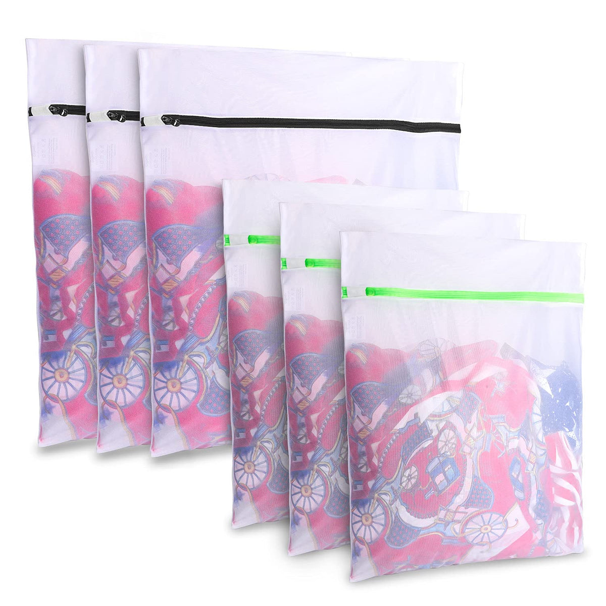 GOGOODA Mesh Laundry Bags for Delicates Durable Protective Wash Bags