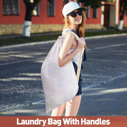 Laundry Bag Backpack for Dorm & Travel, 29 x 18" Large Dirty Bag