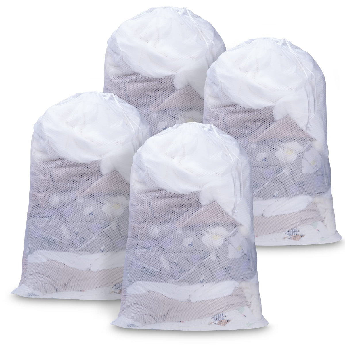 Meowoo 1Pcs Large Mesh Laundry Bag, 24×36inch