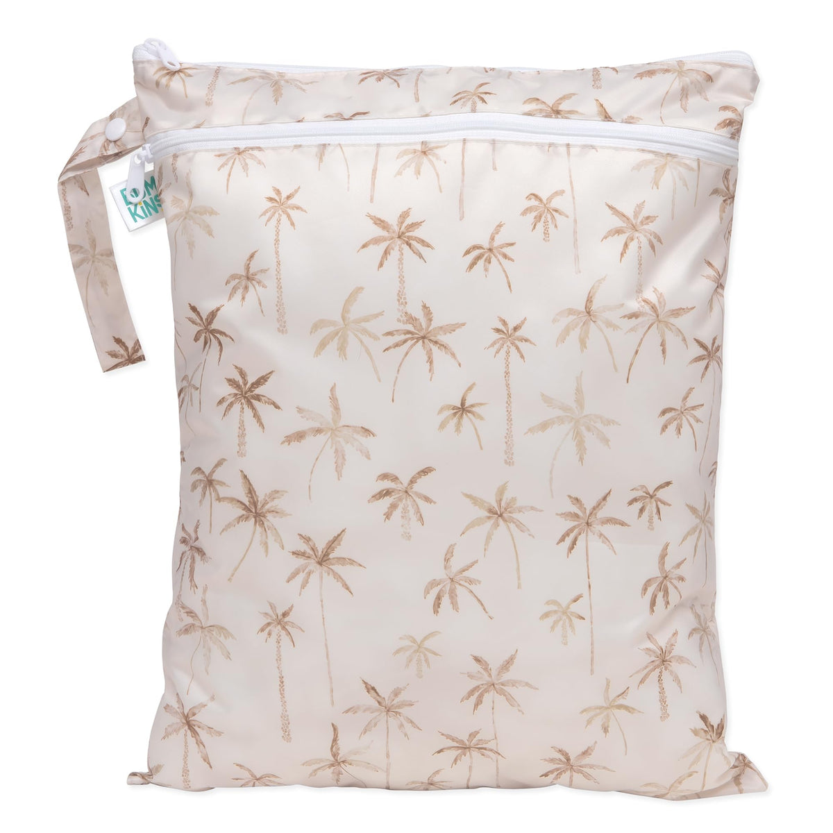 Bumkins Waterproof Hanging Wet Bag Large for Baby, Laundry, Dirty Clothes, Travel, Swim Suit, Cloth Diapers, Pool, Towels, Daycare, Beach, Zip Reusable Bag, Wetdry Vacation Packing, XL Boho Beige
