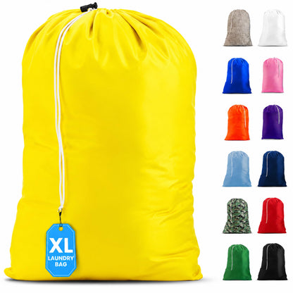 Handy Laundry XL Nylon Laundry Bag 22"x32", Heavy Duty, Camouflage