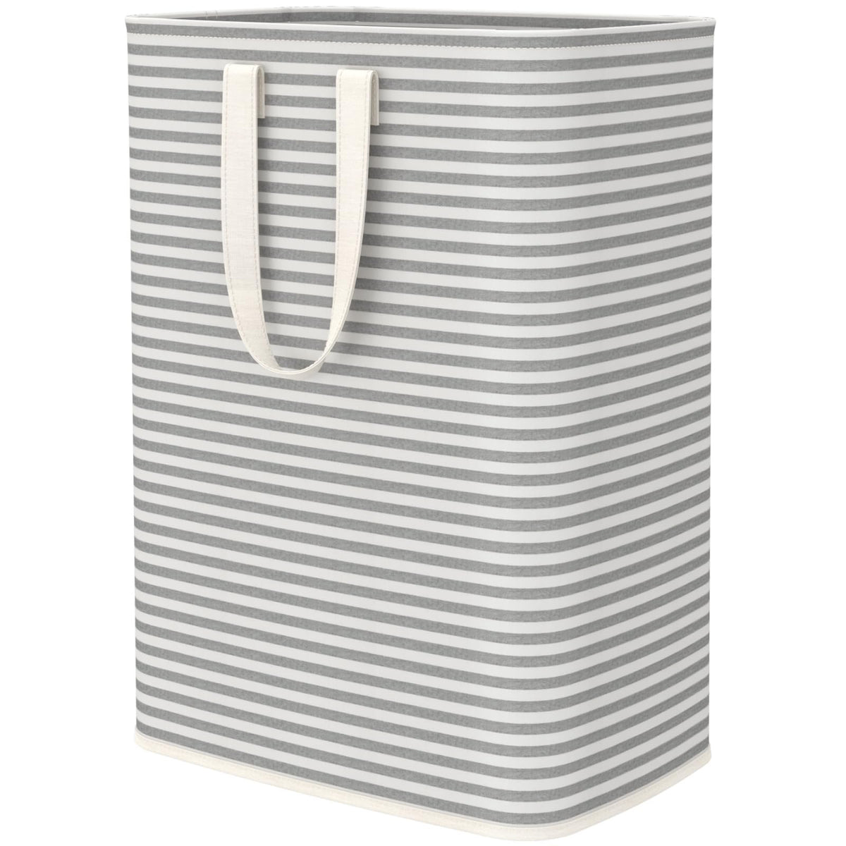 Lifewit 75L Large Collapsible Laundry Basket with Extended Handles, Grey