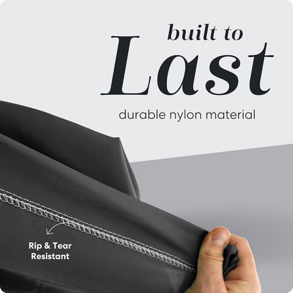 Handy Laundry Bag with Shoulder Strap 30"x40", Extra Large, Black