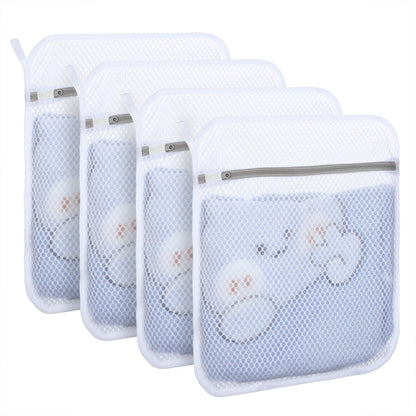 6-Pack Durable Honeycomb Mesh Laundry Bags for Delicates, 12 x 16 Inches