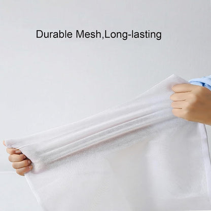 4 Pcs Mesh Laundry Bags for Delicates (2 Large +2 Medium)