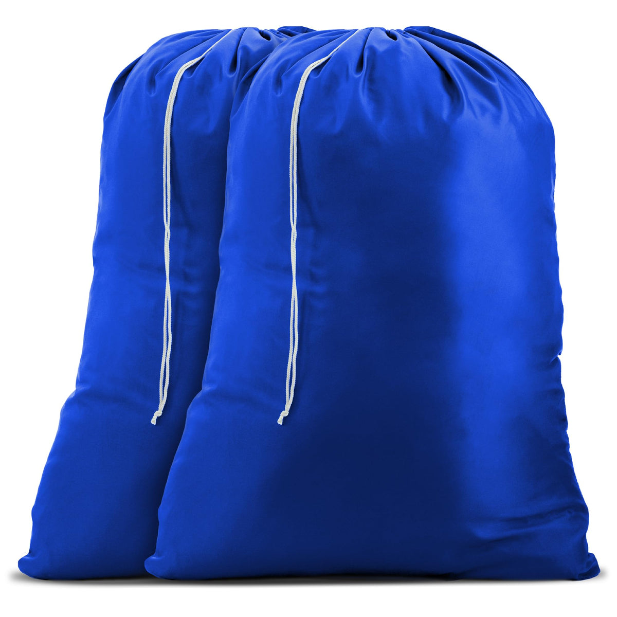 Handy Laundry Bags Nylon Extra Large - Heavy Duty - 2-Pack, Black