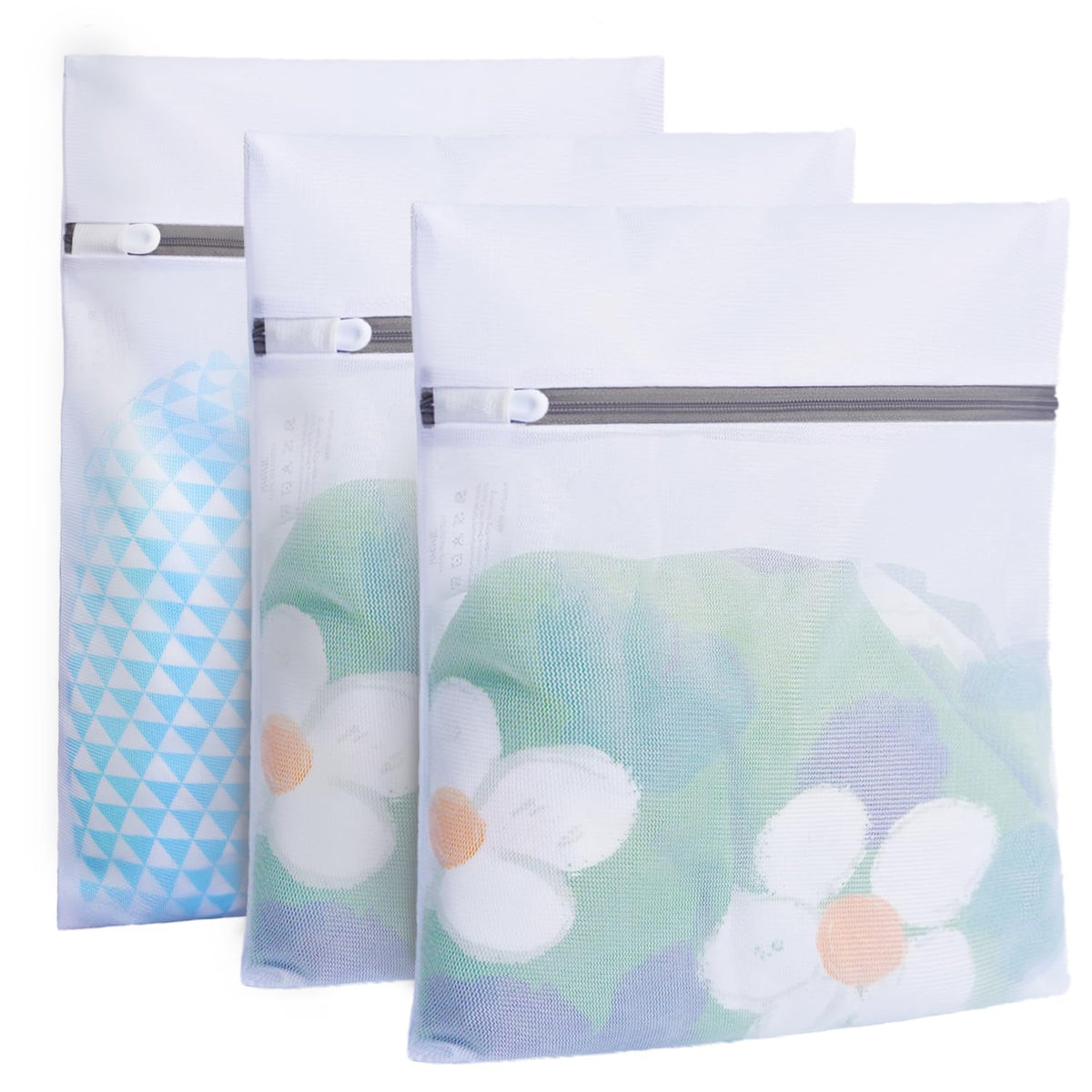 BAGAIL Laundry Bags Mesh Wash Bag for Intimates Lingerie and Delicates,6Pcs(3L,3M)