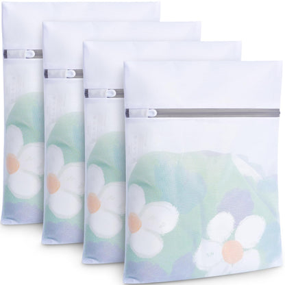 BAGAIL Laundry Bags Mesh Wash Bag for Intimates Lingerie and Delicates,6Pcs(3L,3M)