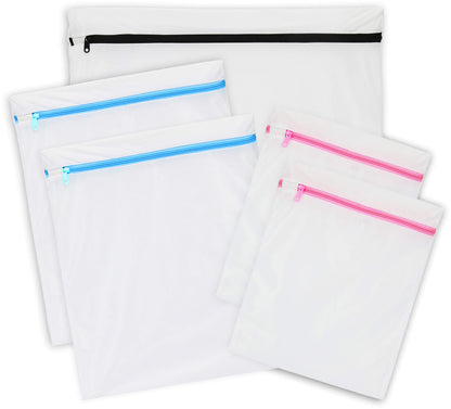 Simple Houseware Laundry Bra Lingerie Mesh Wash Bag (2 Large & 3 Medium)