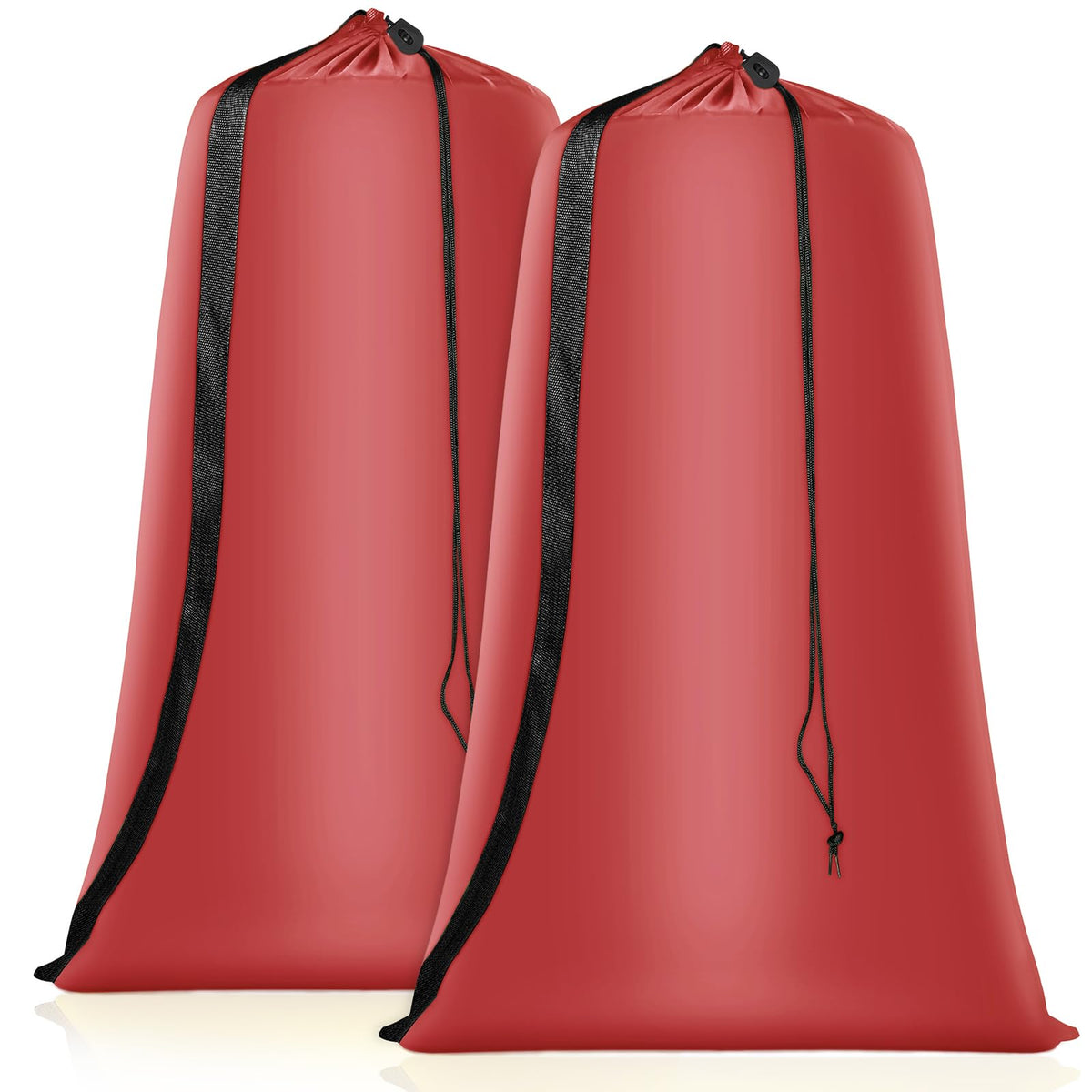 Coomee Heavy Duty Laundry Bag, 2 Pack XL Nylon Laundry Bags with Straps