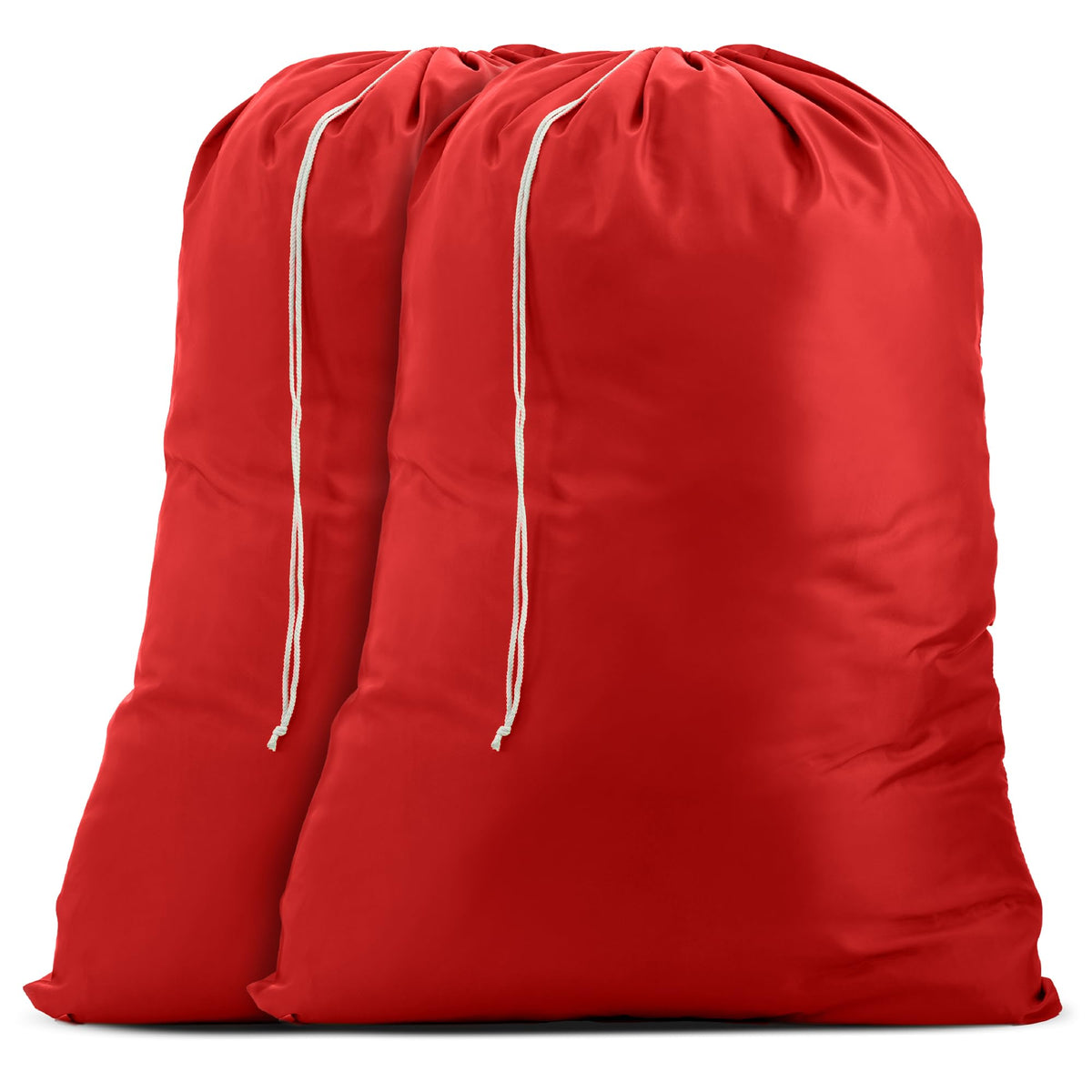 Handy Laundry Bags Nylon Extra Large - Heavy Duty - 2-Pack, Black
