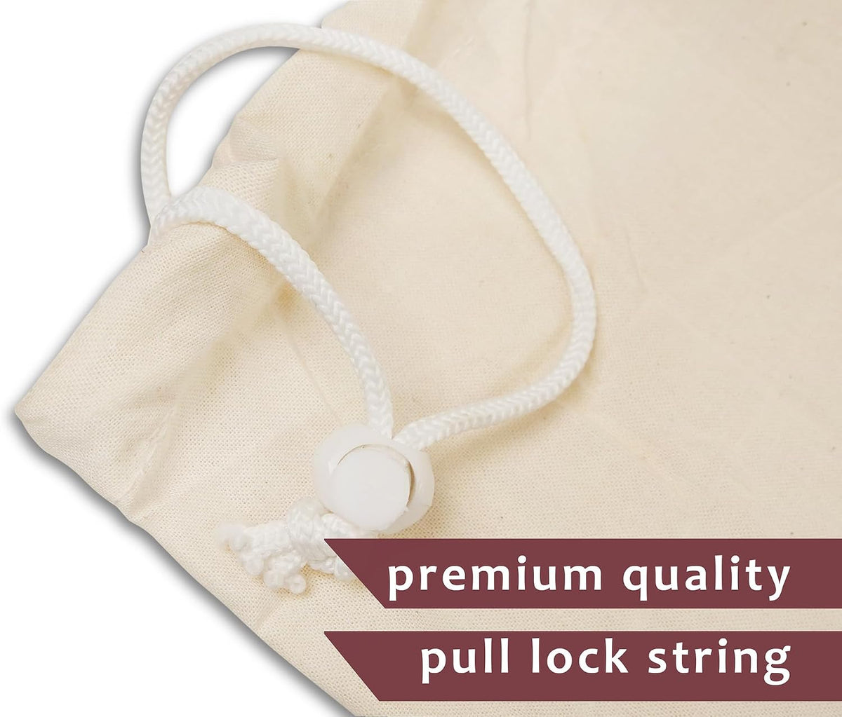 4 Pack Reusable Laundry Bags - 100% Cotton Multi Purpose Travel Laundry Bag - Durable & Machine Washable - Large Laundry Bag 28 x 36"