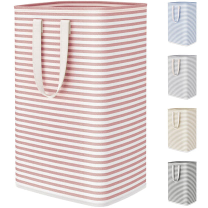 Lifewit 75L Large Collapsible Laundry Basket with Extended Handles, Grey