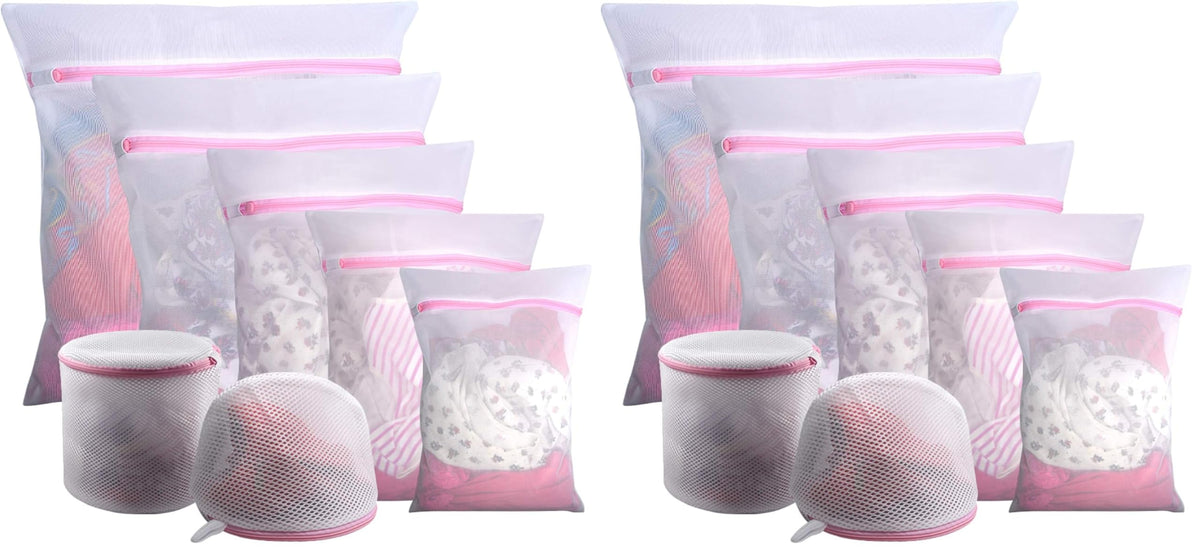 GOGOODA Mesh Laundry Bags for Delicates Durable Protective Wash Bags