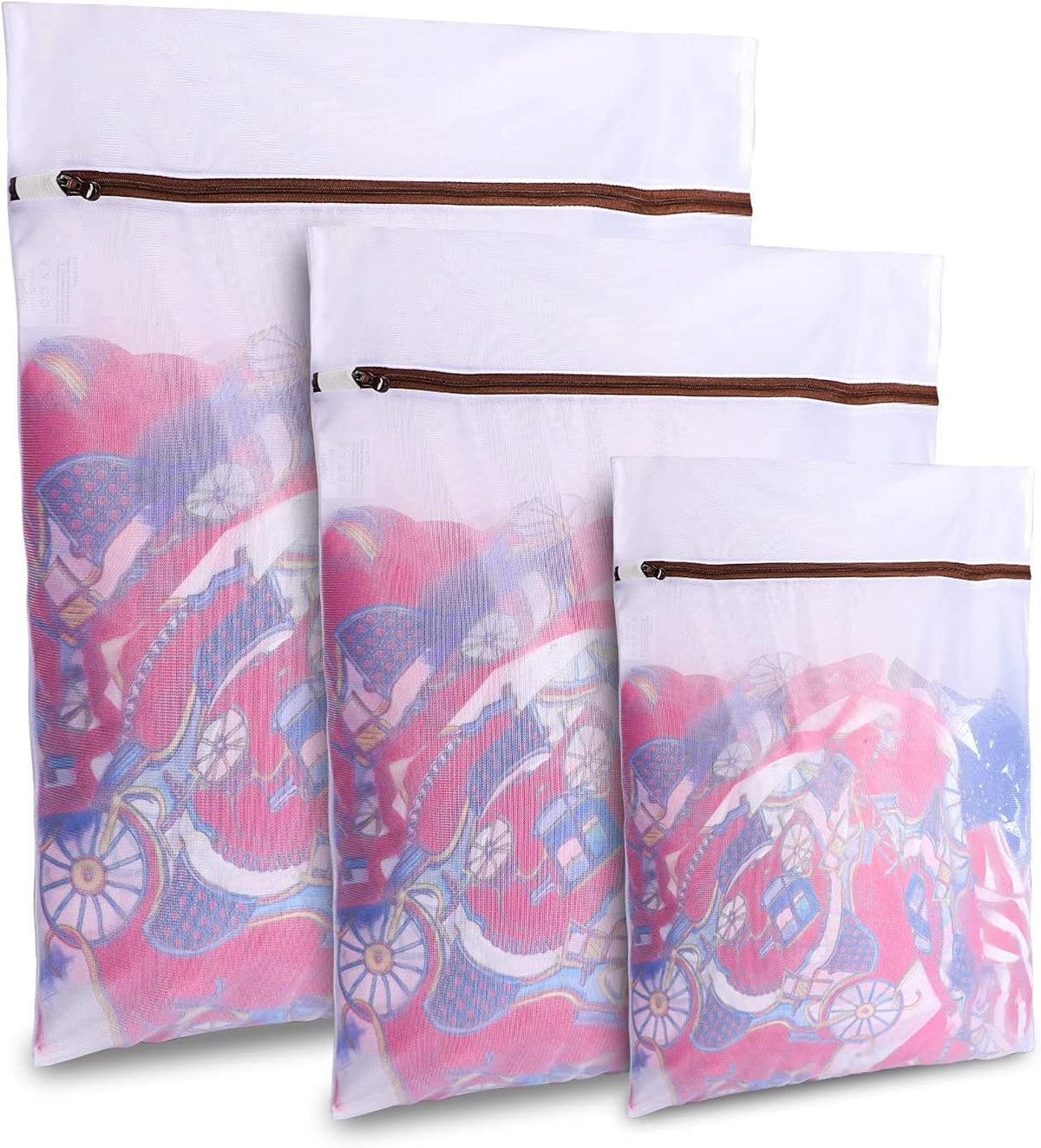 GOGOODA Mesh Laundry Bags for Delicates Durable Protective Wash Bags