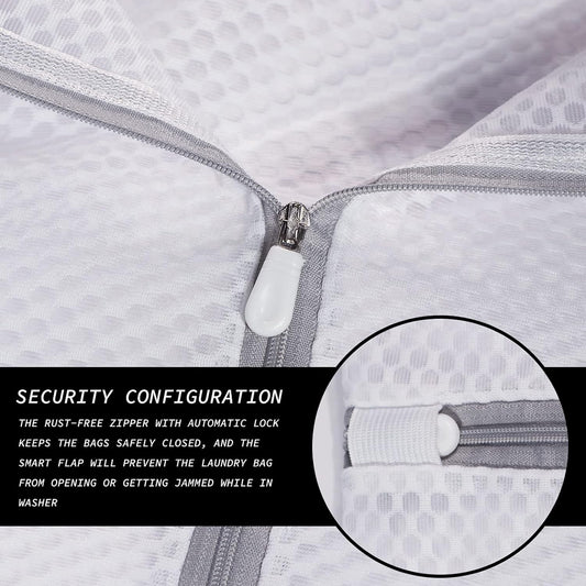 2 XX-Large Honeycomb Mesh Laundry Bag Delicates Durable for Washing Machine,24 x 24 Inches lingerie bags for Laundry, Travel Storage Organize Bag for Cotton Clothes,Sheet,Sweater, Shoes