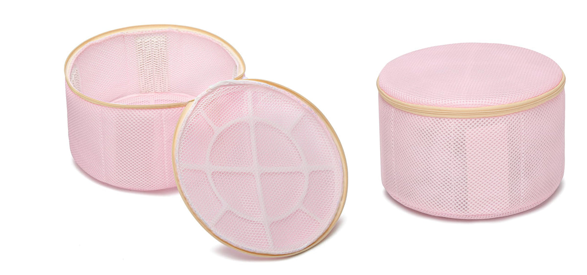 Bra Washing Bag for Delicates, Shape-Retaining, 2 Pack Lingerie Laundry Bag