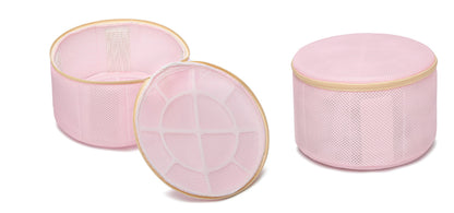 Bra Washing Bag for Delicates, Shape-Retaining, 2 Pack Lingerie Laundry Bag