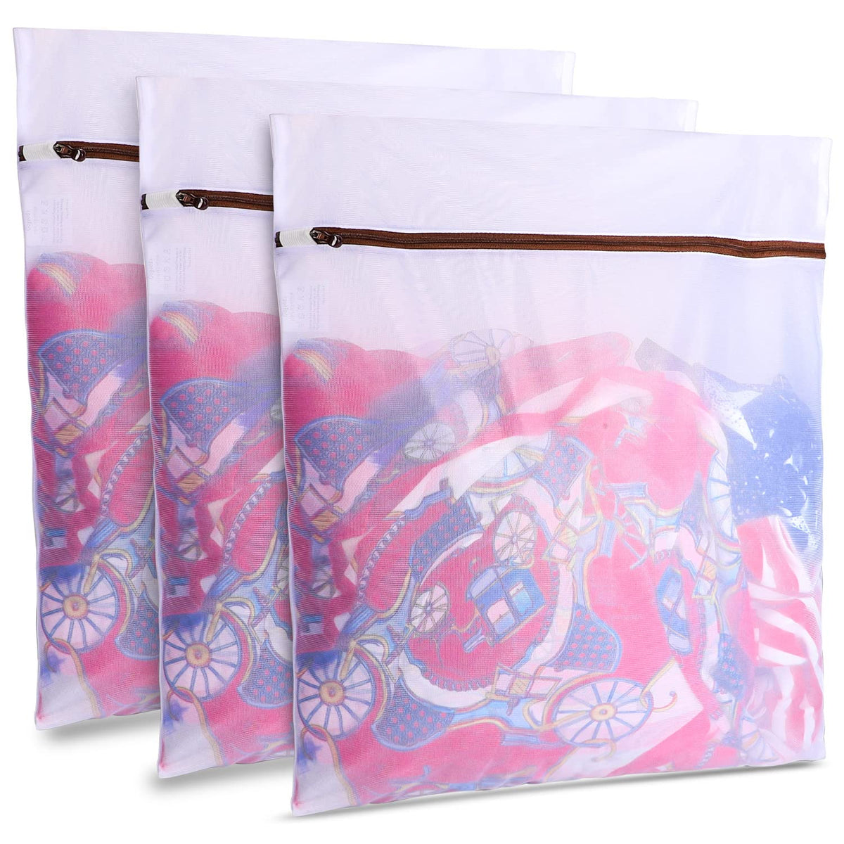 GOGOODA Mesh Laundry Bags for Delicates Durable Protective Wash Bags