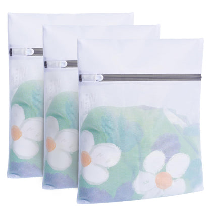 BAGAIL Laundry Bags Mesh Wash Bag for Intimates Lingerie and Delicates, 5Pcs (1XL,2L,2M)