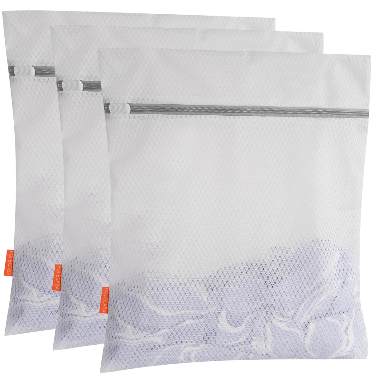 Polecasa Diamond Mesh Laundry Bags 3 Pack (Large, Medium, Small)