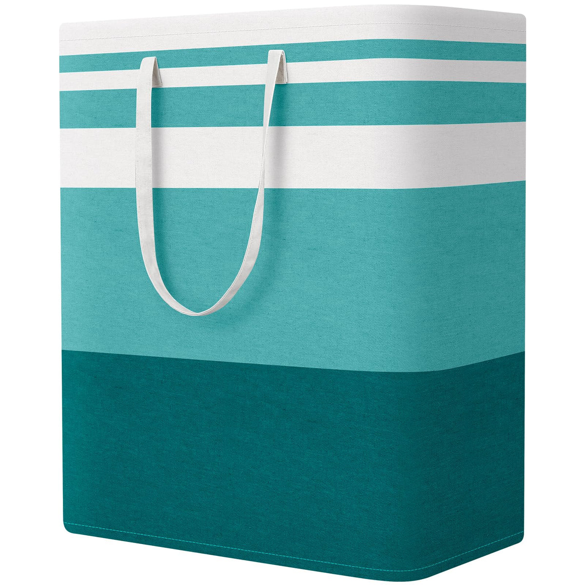 StorageRight Laundry Basket Hamper, 100L Collapsible Clothes Storage, Grey
