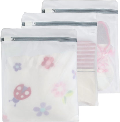 Simple Houseware Laundry Bra Lingerie Mesh Wash Bag (2 Large & 3 Medium)