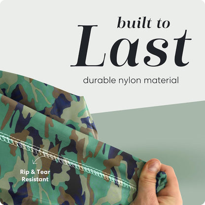 Handy Laundry XL Nylon Laundry Bag 22"x32", Heavy Duty, Camouflage