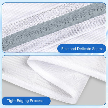 6 Pcs Mesh Laundry Bags for Delicates, Lingerie & Bra Washing,12 x 16 Inch