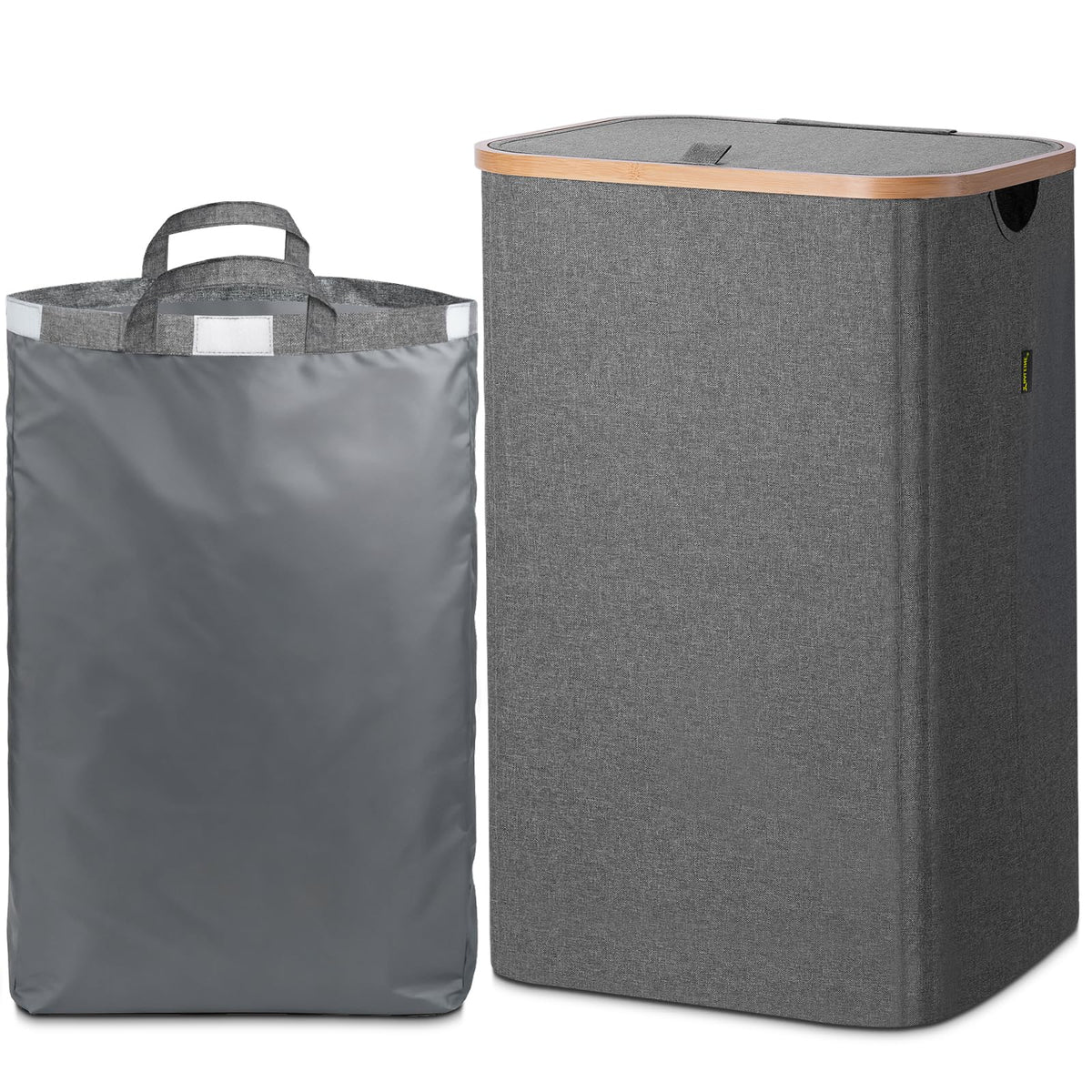 BALEINE 100L Laundry Hamper with Lid, Large Laundry Basket Bin