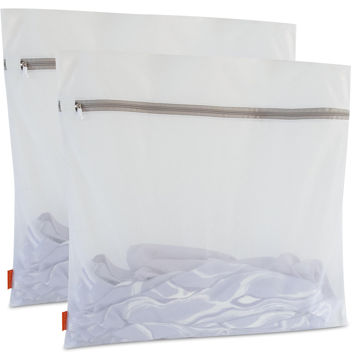Polecasa Mesh Laundry Bags 3 Pack,1 Large, 1 Medium, 1 Small, Fine Mesh