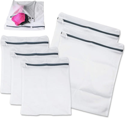 Simple Houseware Laundry Bra Lingerie Mesh Wash Bag (2 Large & 3 Medium)