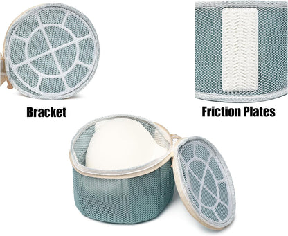 Bra Washing Bag for Delicates, Shape-Retaining, 2 Pack Lingerie Laundry Bag